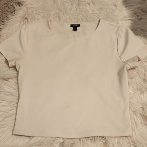 Express Body Contour Crop Tee